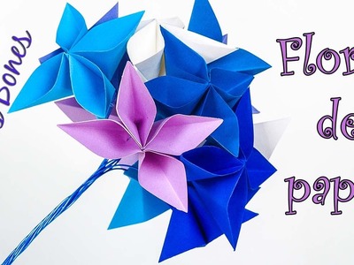 Nueva flor de papel | New paper flower | Origami