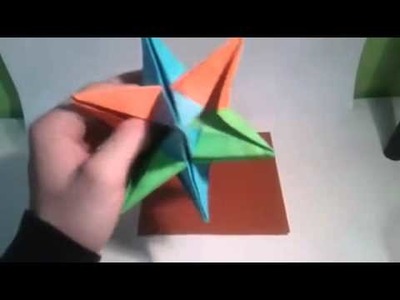 Omega star estrella de doce puntas  [Origami - Papiroflexia]