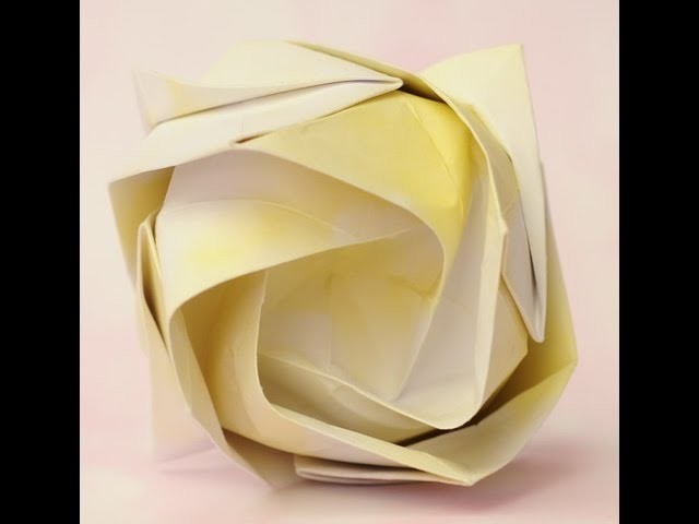Origami - Como hacer una rosa (Nicolas Delgado)