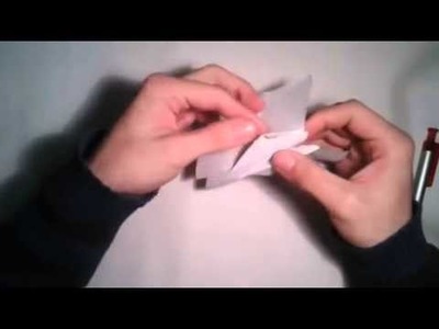Origami   How to make an origami angel  [Origami - Papiroflexia]