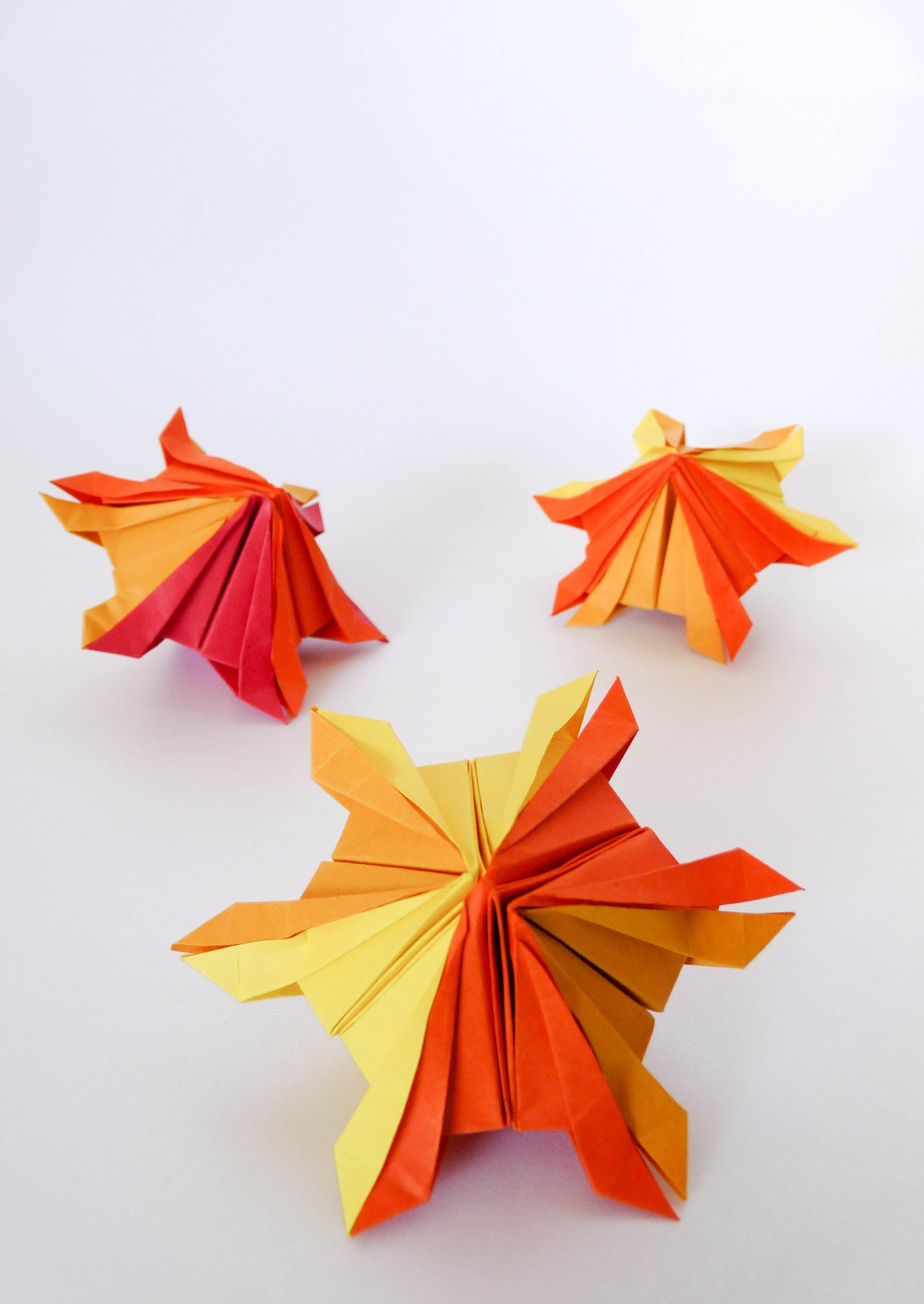 Origami snowflake 2( diseño de Leandro Carlos MADUEÑO)