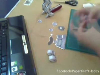Papercraft Robot Lens Head