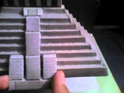 Templo maya papercraft