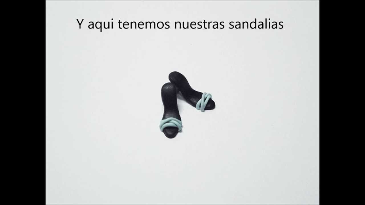 Tutorial Sandalias de Tacón. Tutorial Heel Sandals