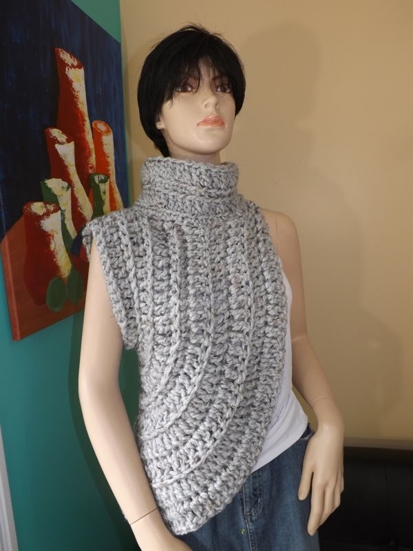 Crochet Calentador o Chalina Inspirado Por Katniss