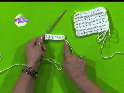 Escuela de Crochet - Varetas Cruzadas en Relieve
