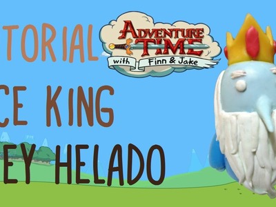 ICE KING Adventure Time (Polymer Clay) TUTORIAL. REY HELADO Hora de Aventura (Porcelana Fria)