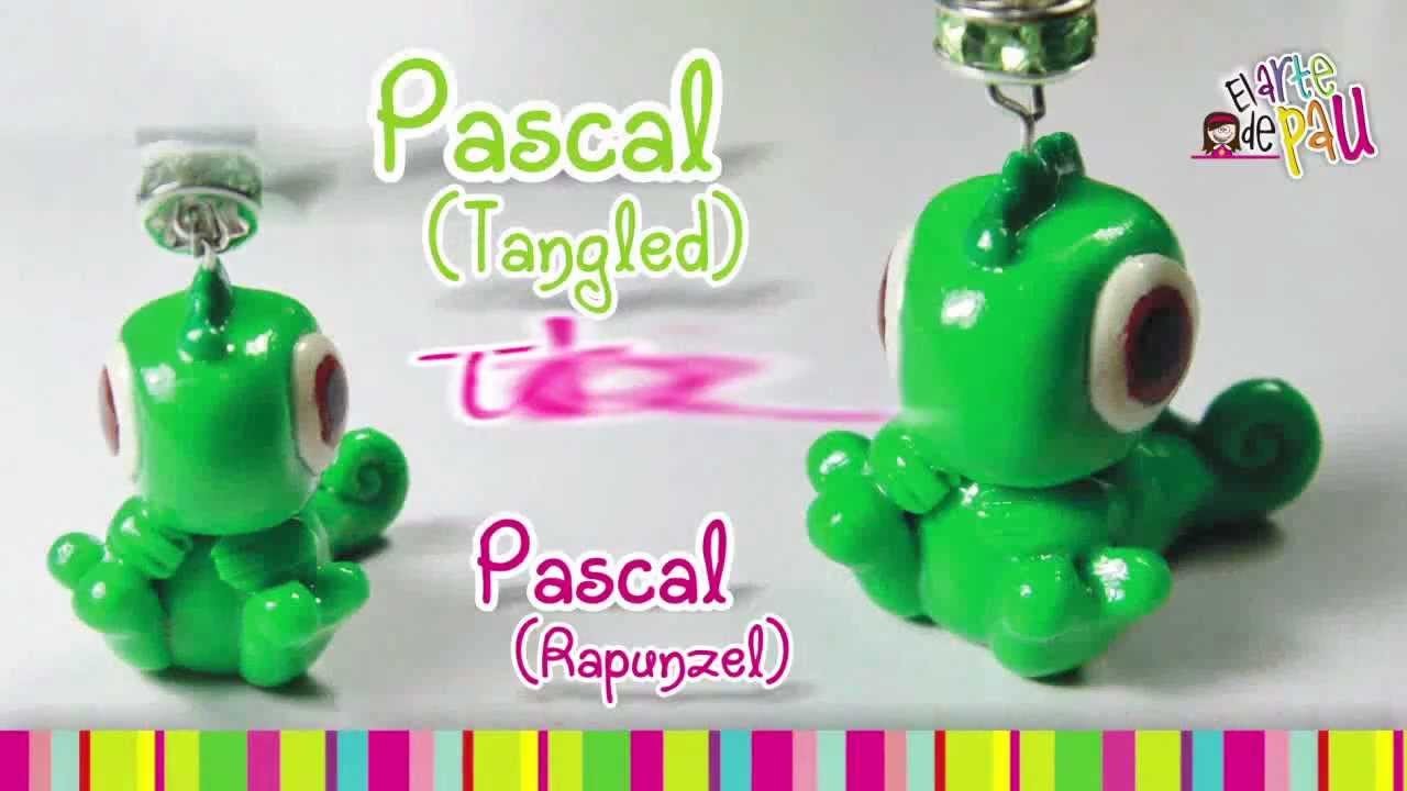 Pascal (Tangled) Polymer Clay tutorial. Pascal Rapunzel Enredados árcilla polimérica