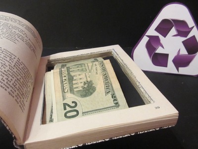 Reciclaje: Escondite secreto.