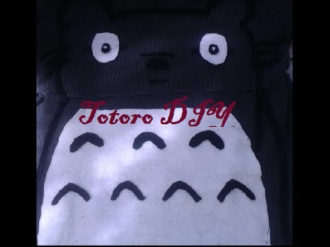 Disfraz de ultimo minuto Totoro - DIY Hazlo Tu Mismo