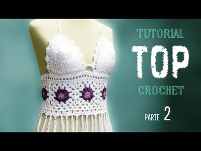 DIY Como tejer un TOP a crochet, paso a paso (2 de 2)