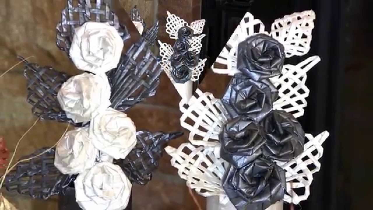 Flores  de  papel, hechas  con sus  propias  manos.  Parte 1.