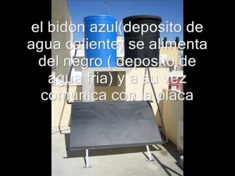 Calentador solar economico