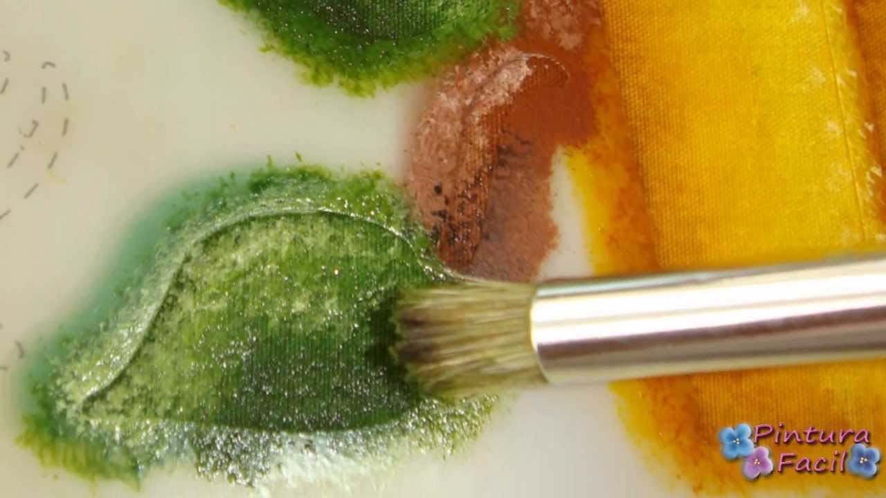 DIY Pintura en Tela Como Pintar con Plantillas Facil **Painting with Stencils** Pintura Facil