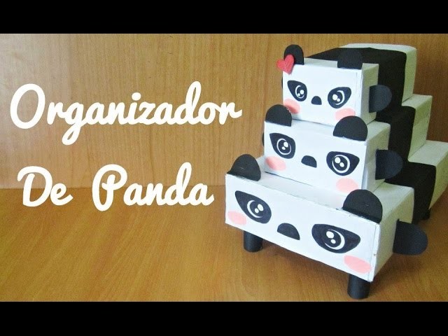 Organizador de Panda (Manualidad 136)