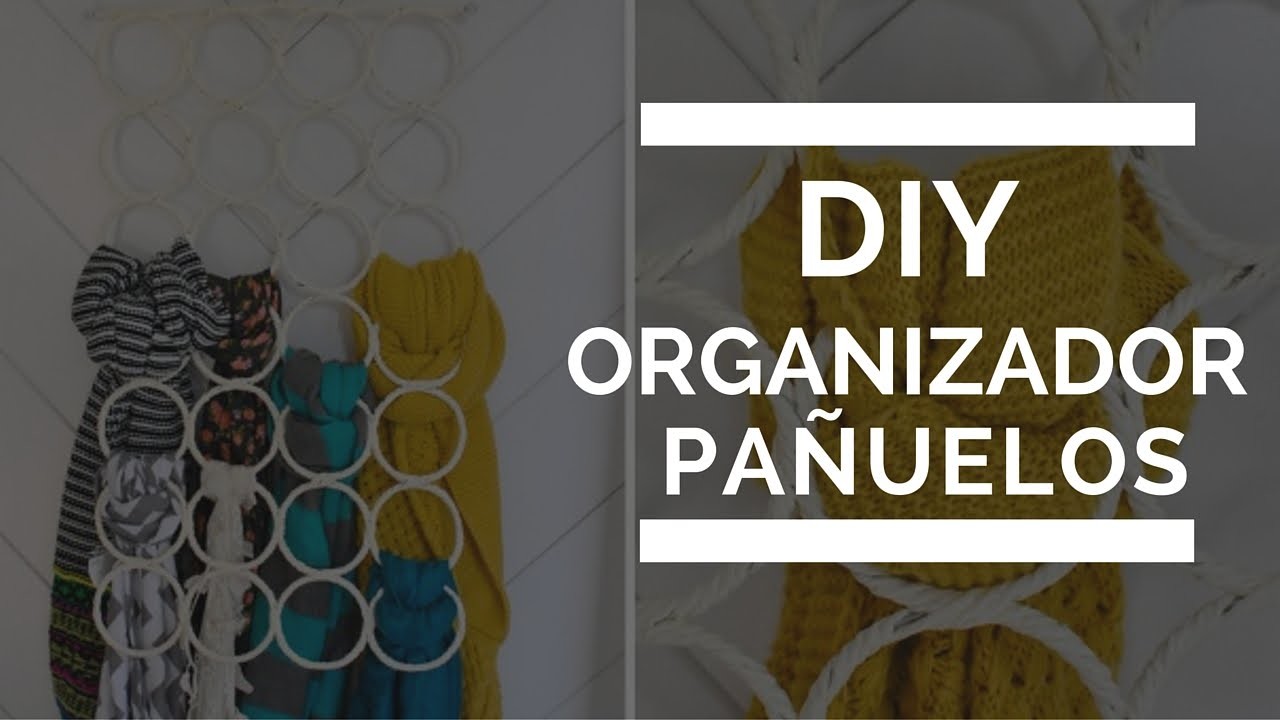 Organizador Pañuelos.Bufandas