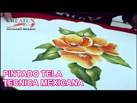 PINTANDO TELA TECNICA MEXICANA