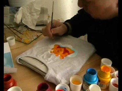 Pintar camisetas a mano
