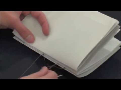 Elaboración costura de libro