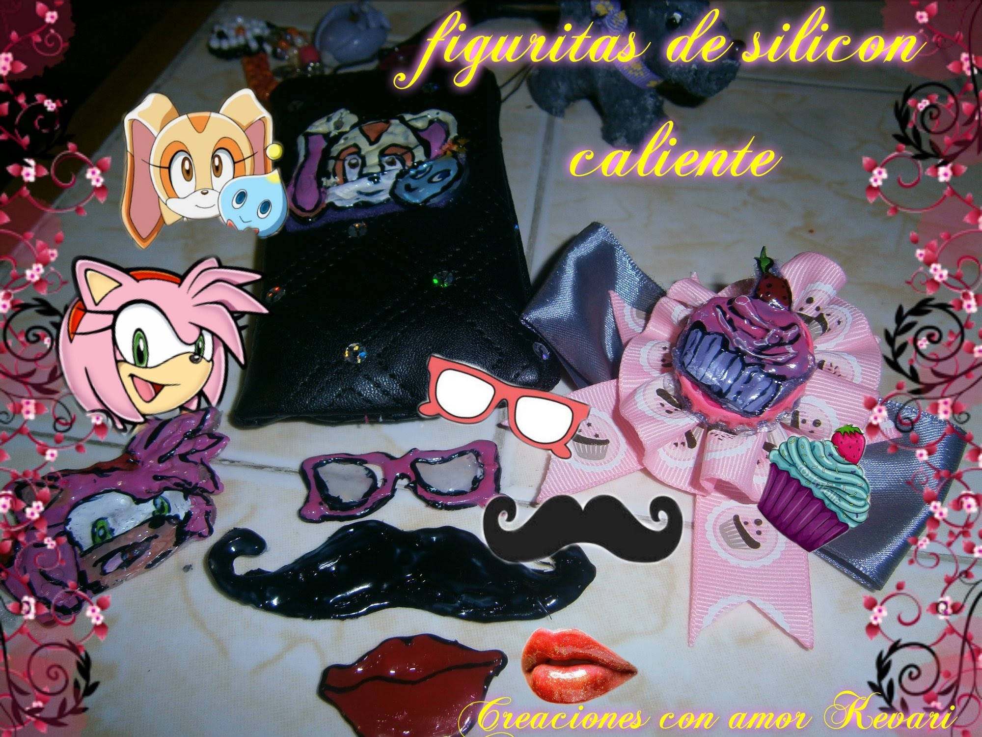 Figuras con Silicon.Silicone figures.