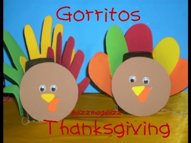 Gorritos Thanksgiving. acción de gracias