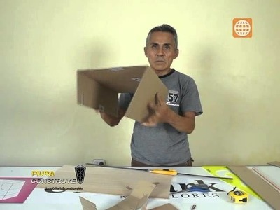 Como Construir una Silla de Carton