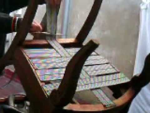 Restauración completa de una silla. Parte III