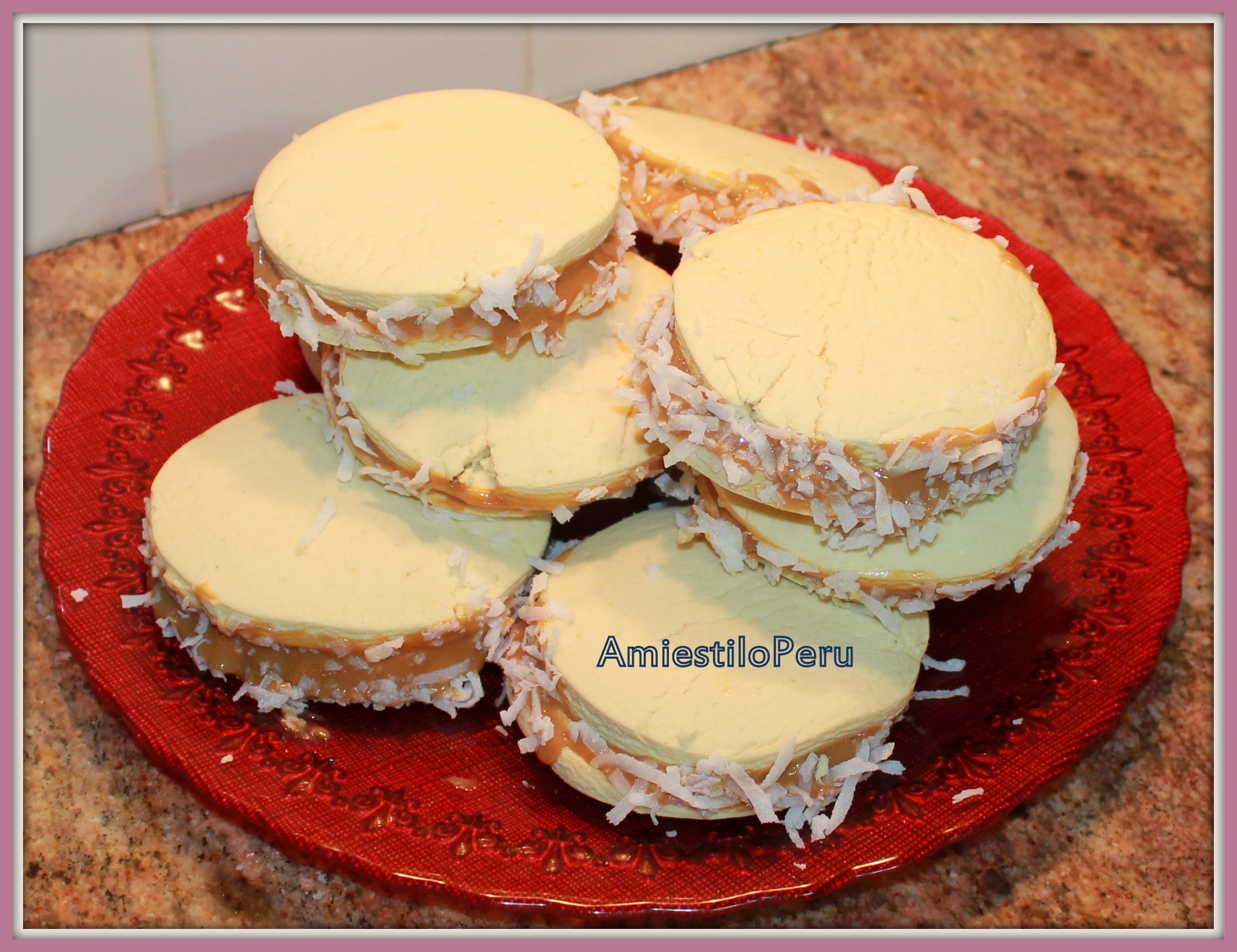 ALFAJORES DE MAIZENA AmiestiloPeru