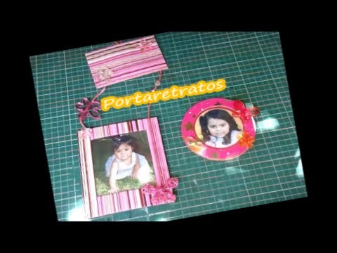 Como hacer un portaretratos - DIY Reciclaje