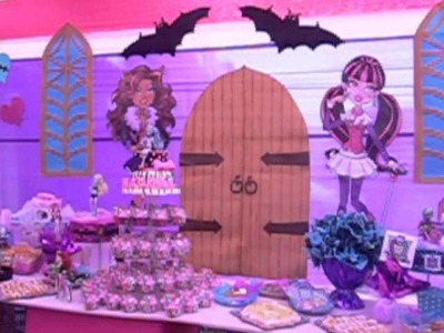 Decoración Monster High - Recreolandia Producciones