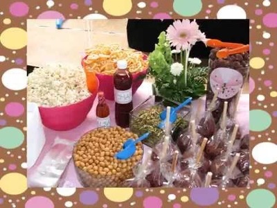 Mesa de Dulces y Snacks (Candy Bar) - D-Tallitos.com