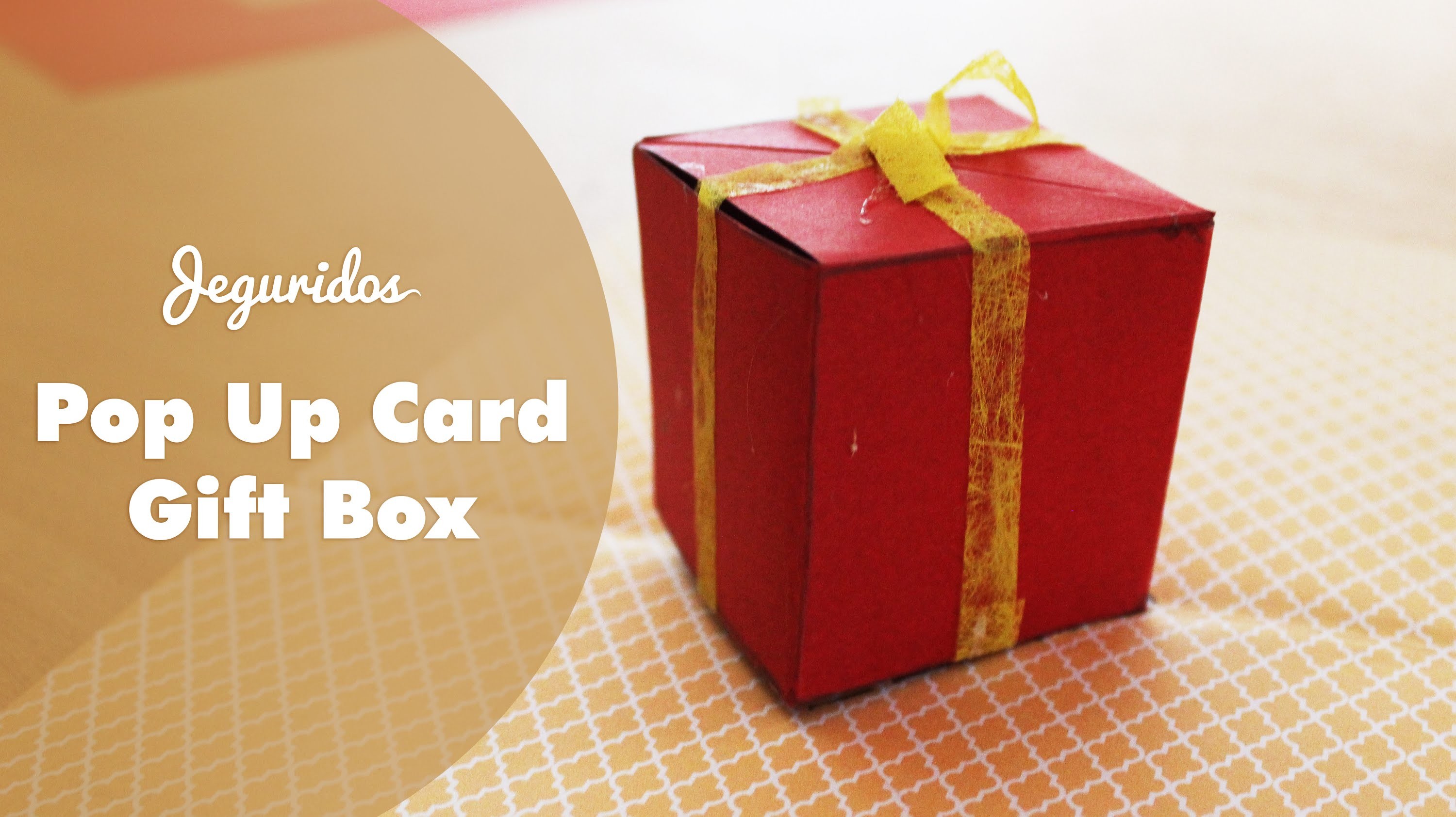 Pop Up birthday & gift box. tarjeta + detalle + pop up original