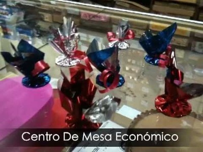 Centro De Mesa Económico Para Globos
