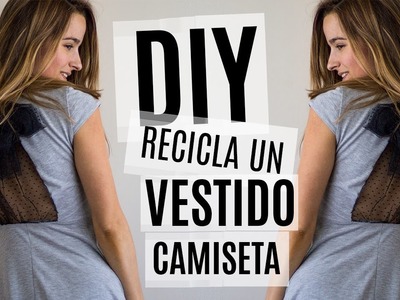 DIY Vestido-camiseta inspirado en Valentino