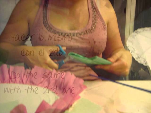 How2: Bandejas papel crepe