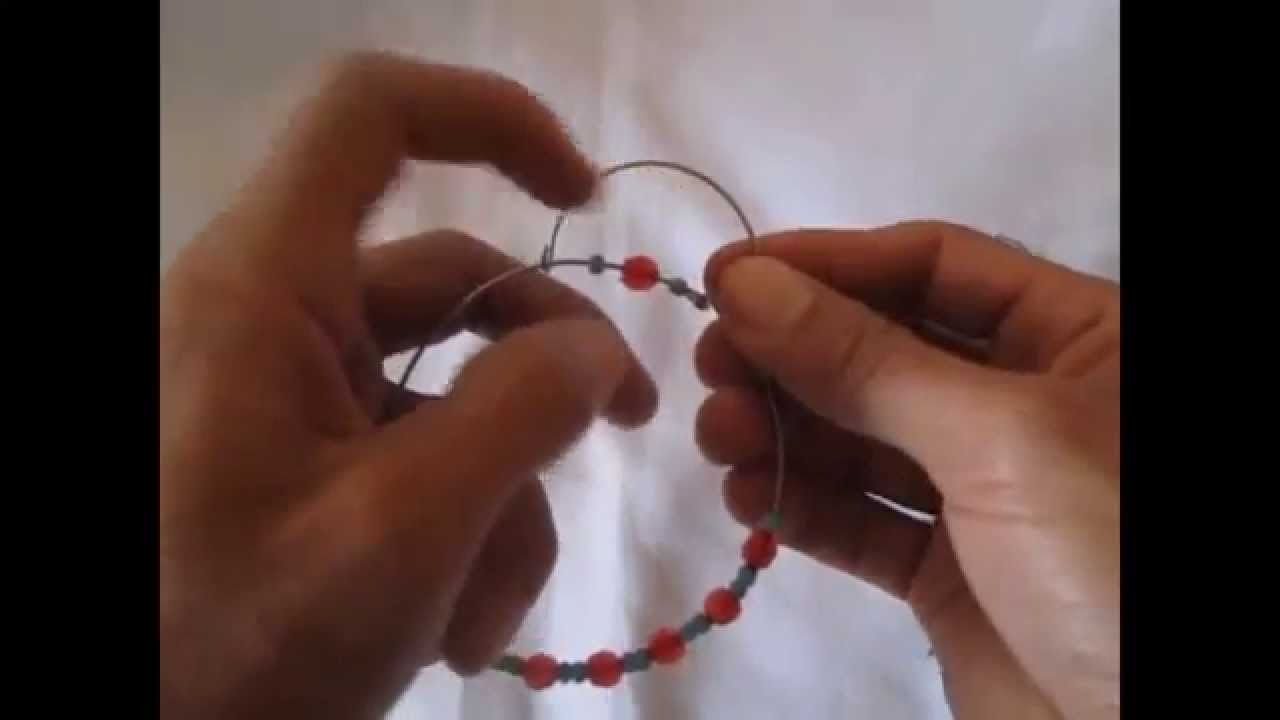 Mandala simple de alambre