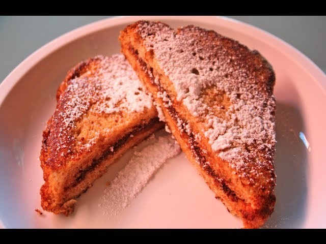 Pan frances con NUTELLA - Nutella french toast