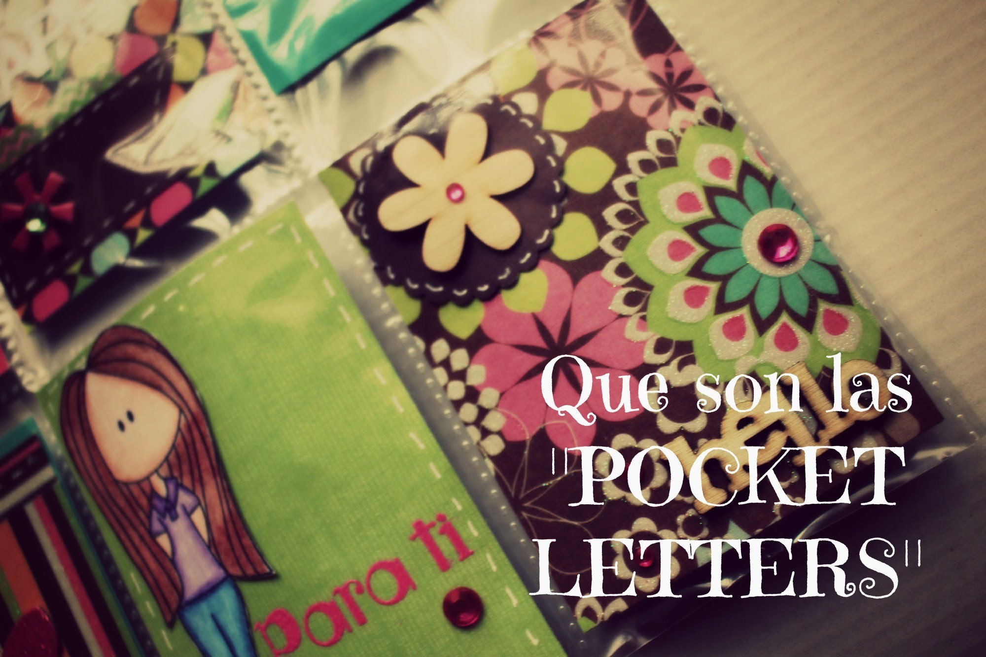 ¿Que son los Pocket letters? ¿Como los hago? * Creaciones Izzy