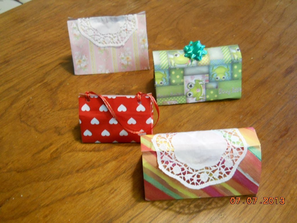 Como hacer una bolsita para regalo- How to make a bag to gift-
