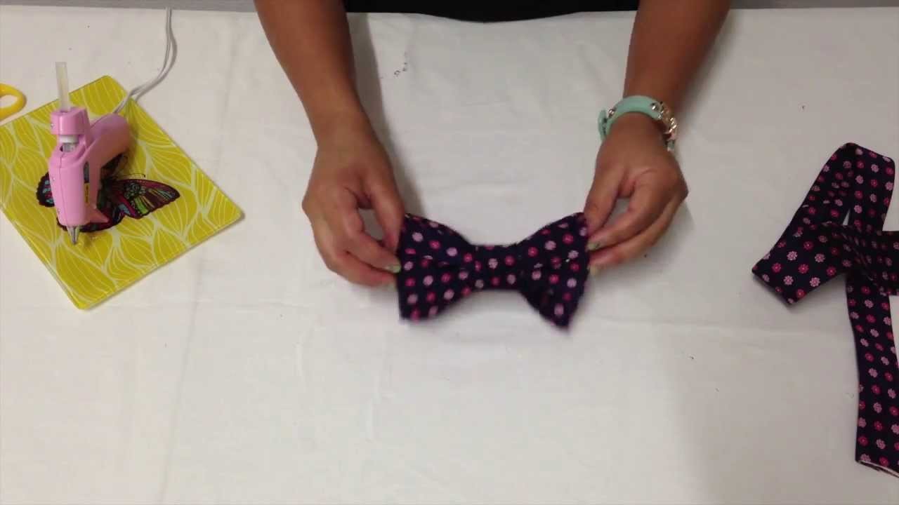 Vero Hoy - Moño de Corbata | Make a bow with a Necktie