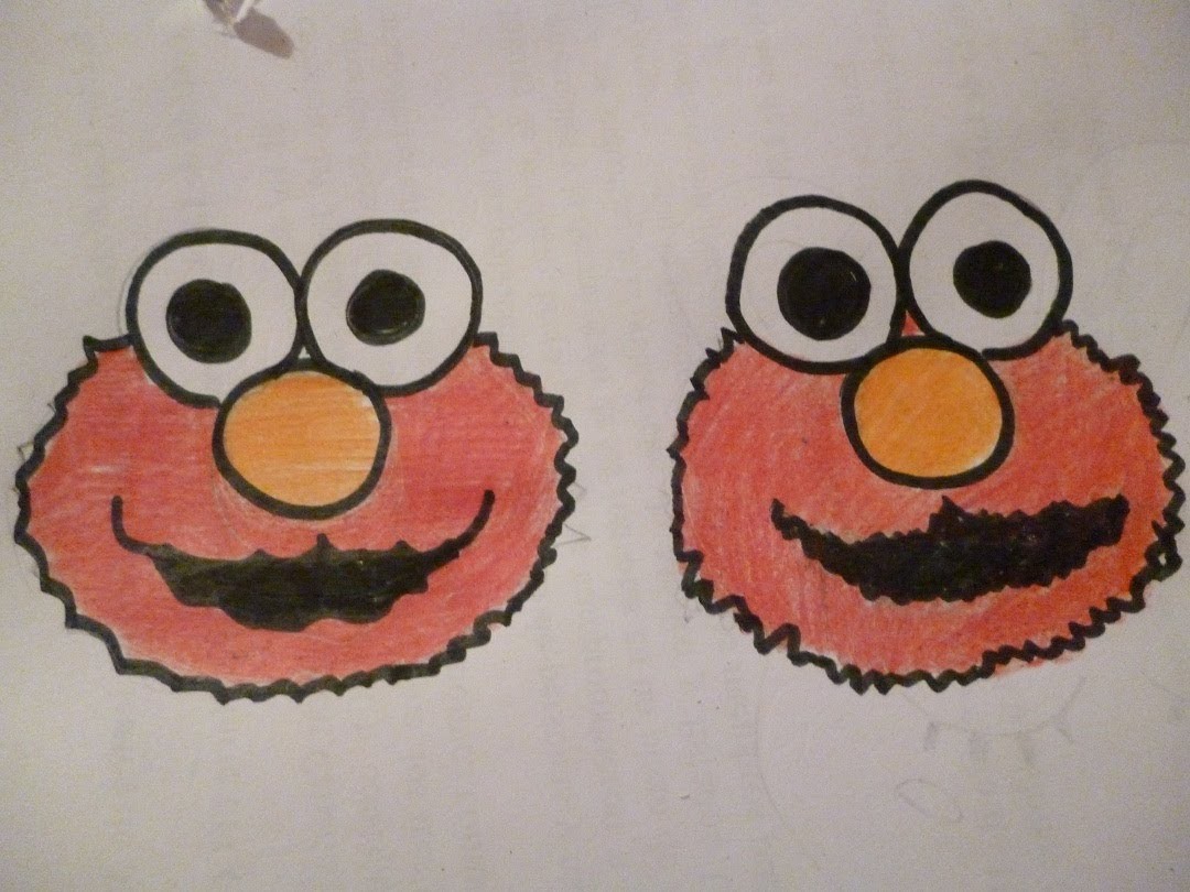 Aprende a dibujar a Elmo Facil