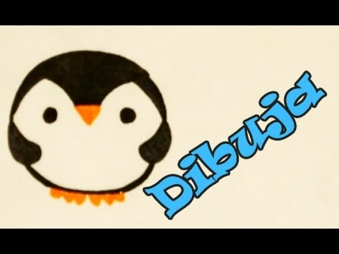 Aprende a Dibujar un Pinguino Kawaii Fácil Dibujin Dibujado ijaelachi