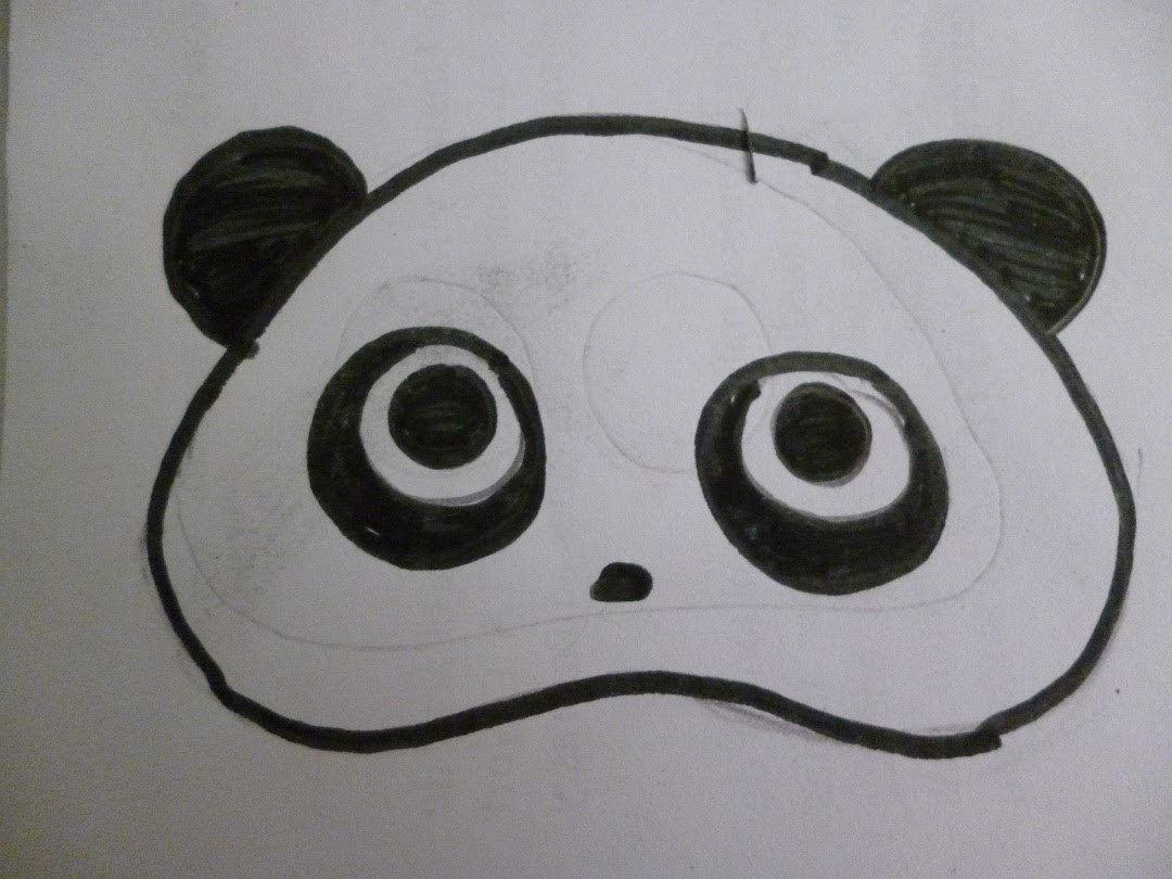 Dibuja un pandita kawaii Aprende a Dibujar Dibujin Dibujado