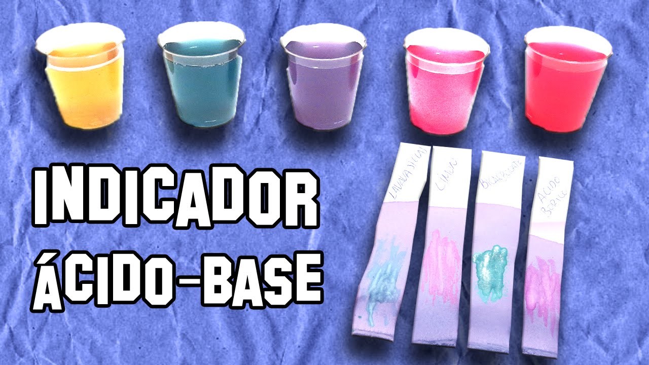 ✔ Indicador Casero de Ácido y Base | Home indicator of acid and base