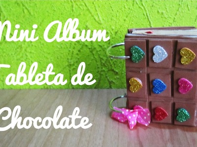 Mini Álbum tableta de chocolate (Manualidad 134)