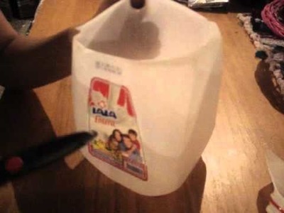 Reutiliza los galones de leche