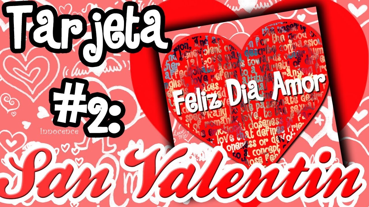 Tarjeta #2: Tarjeta con foto sobre texto ♥ Dia de San Valentin {Photoshop Cs6}
