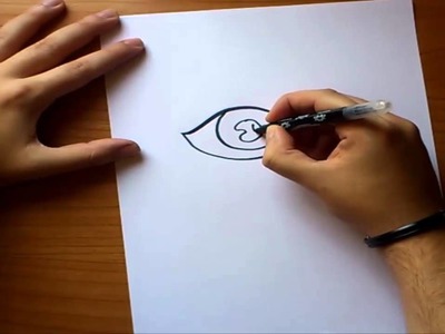 Como dibujar un ojo paso a paso | How to draw an eye