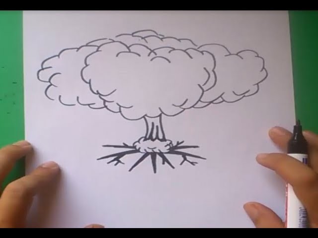 Como dibujar una explosion paso a paso | How to draw an explosion
