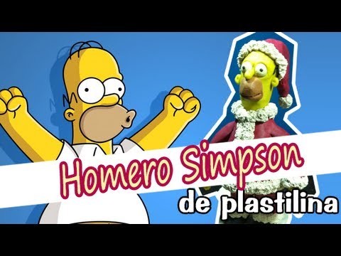 Homero Simpson de Plastilina (Especial Navideño)